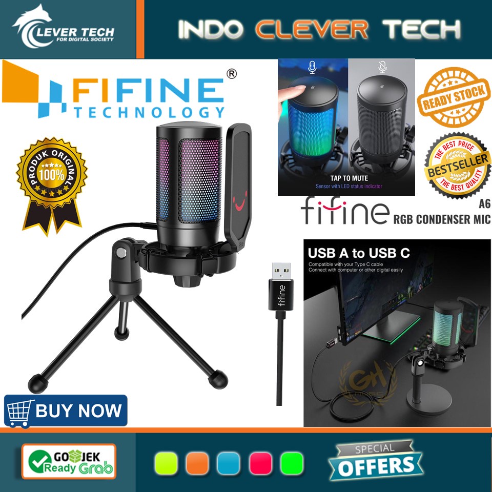 Fifine A6 USB Condenser Microphone