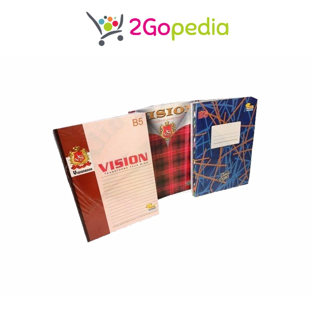 

Buku Tulis Boxy B5 42 Lembar Isi 6 Pcs Vision Grosir Murah Atk