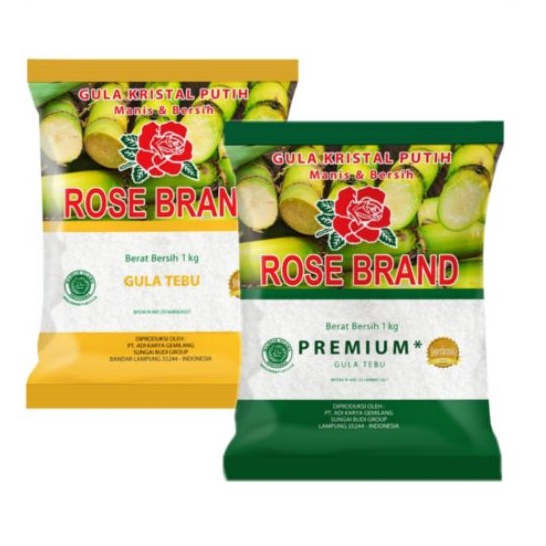 

Gula Pasir Rose brand 1kg /Ceu_Venska