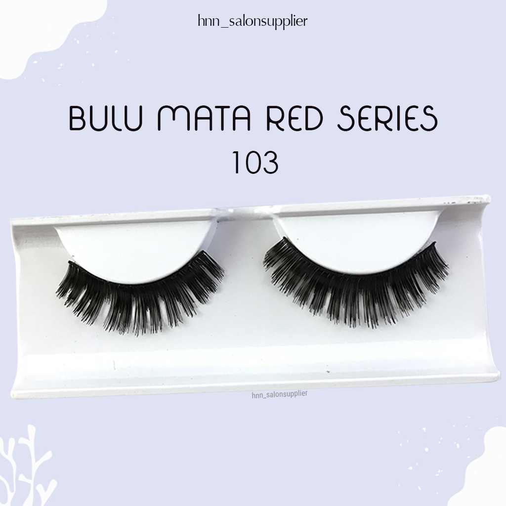 103 Bulu Mata Palsu Handmade Fake Eyelash Eye Lashes Lash Artifivial Belle Eyelashes