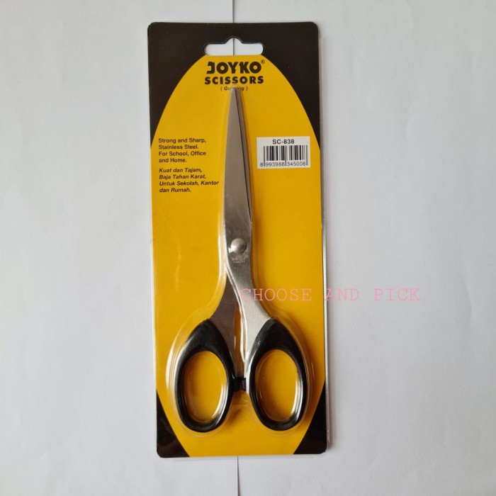 

Nikmati Gunting Joyko Sc-838 / Joyko Scissors Sc-838 / Gunting Murah Original Sale!!!