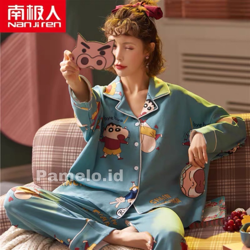 Pamelo Set Piyama Kra Import / Fashion Import / Setelan Piyama Wanita / Baju Tidur Import Baju Tidur Wanita