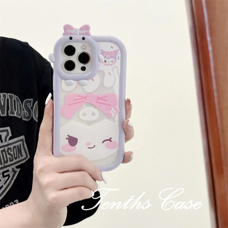 Realme C53 C35 C31 C30 C25Y C21Y C25 C25s C21 C20 C20A C12 C11 C17 9i 7i C15 5 5i 5s 6i C3 Narzo 50i 50A Prime 30A Ice Cream Lovely Devil Phone Case Lembut Sarung Pelindung