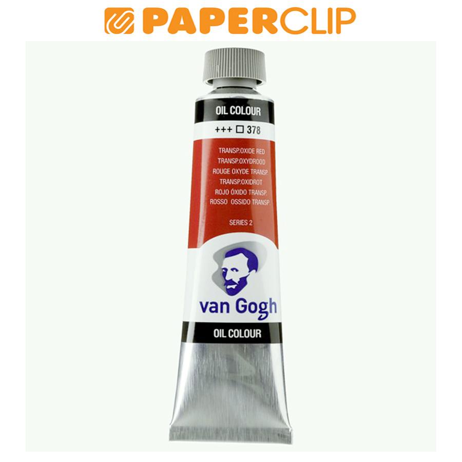 

OIL COLOR VAN GOGH 02053783 GOC 40ML S2 TRANSPARENT OXIDE RED