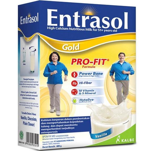 

[ COD ] ENTRASOL GOLD VANILA 600 GR