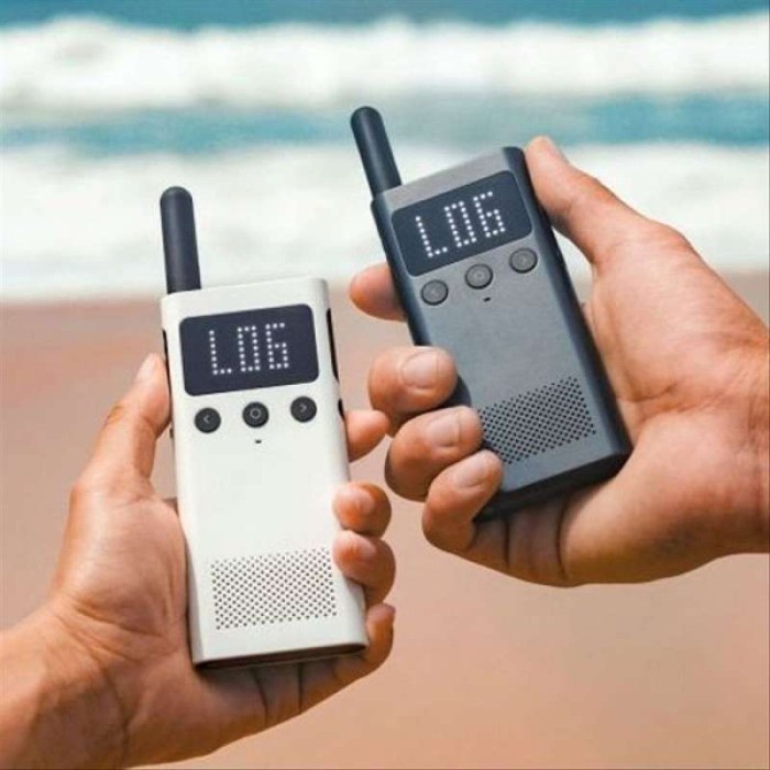 Mijia Smart Walkie Talkie 1S Phone Location FM Radio Bluetooth
