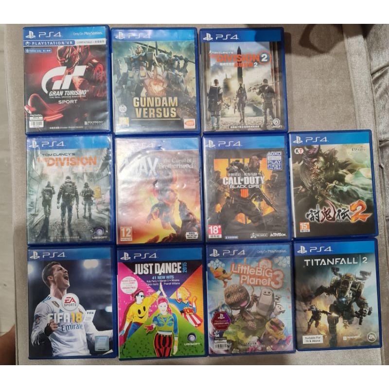 Kaset/CD Ps4 Second