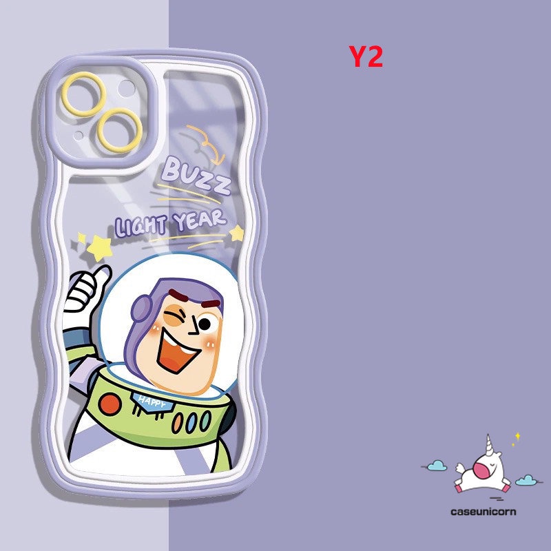 Soft Case Pelindung Motif Toy Story Buzz Lightyear Untuk iPhone 11 12 13 14 Pro MAX XR 6 6s 7 8 14 Plus X XS MAX SE 2020