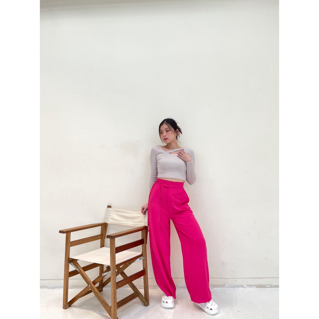 POTTIE - Beatrix Cullotes Pants - Long Culottes High Waist