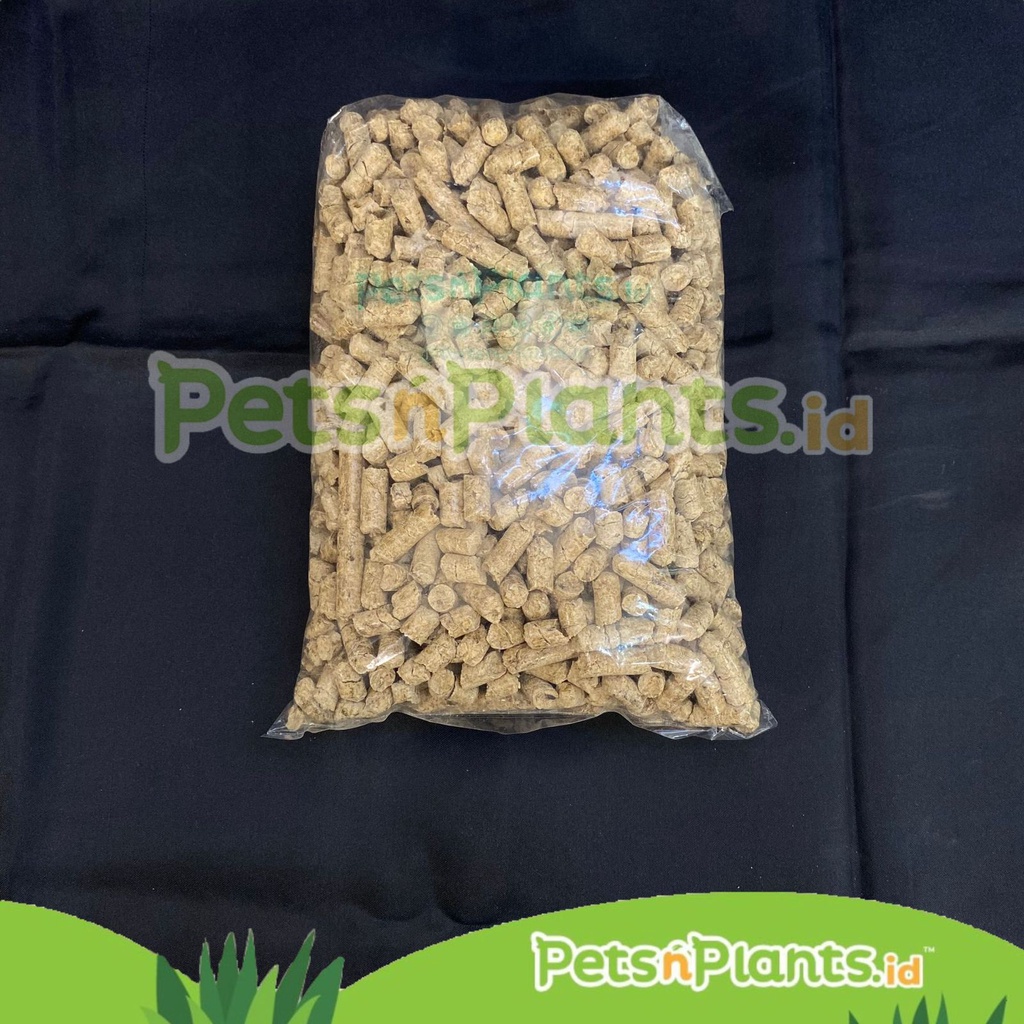 PnP - WOOD PELLET EKONOMIS - Alas Kandang Hewan Kelinci Kucing Hamster Reptil Anti Bau