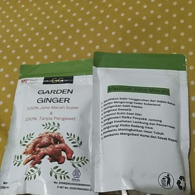 

GG serbuk jahe merah