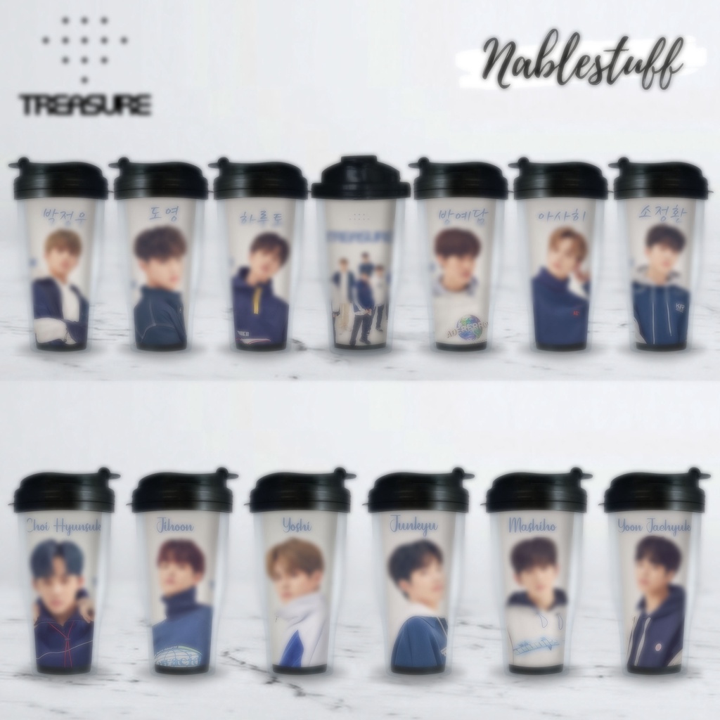 Botol Tumbler Unofficial Treasure Trejo // Botol Minum Insert Paper // Merchandise Kpop
