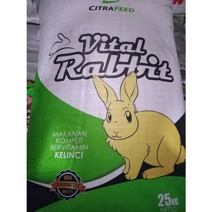 Citra Feed / Citrafeed Vital Rabbit Makanan Kelinci 25Kg (OJOL)