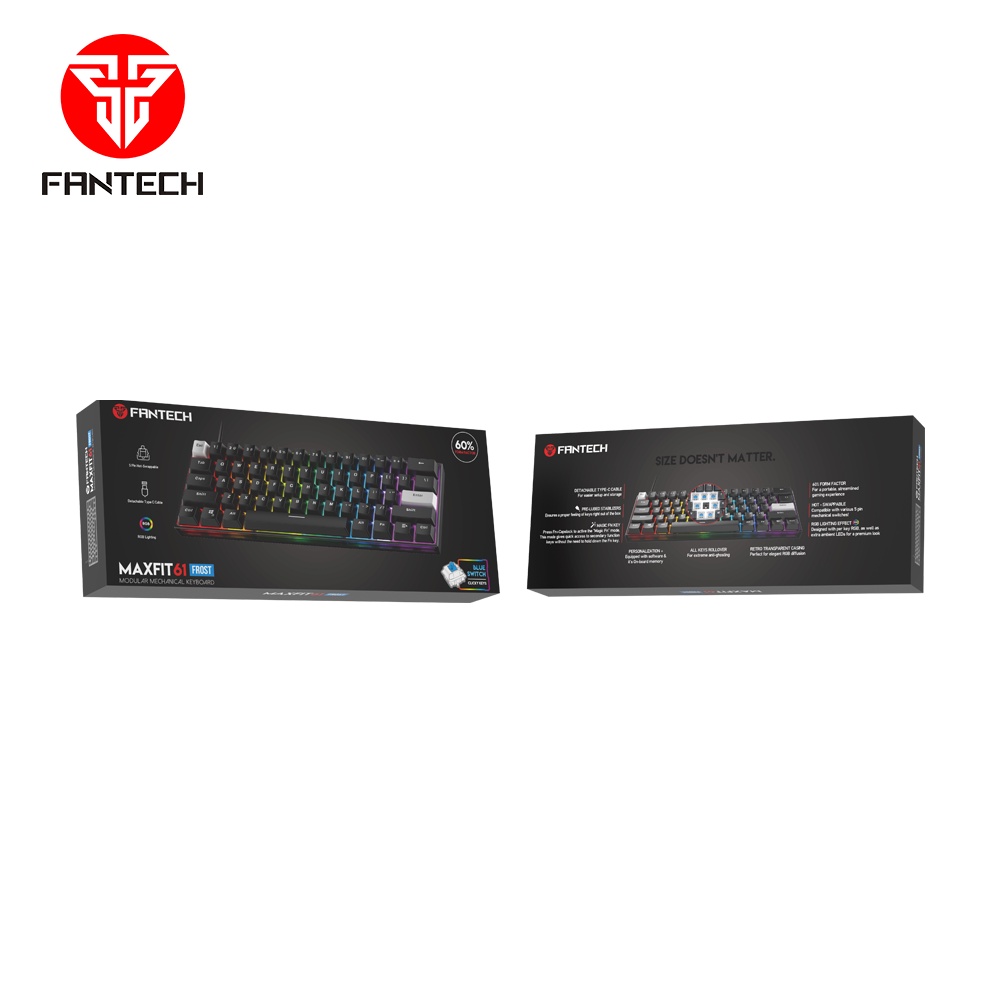 Fantech MAXFIT61 MK857 60% Keyboard Gaming Mechanical