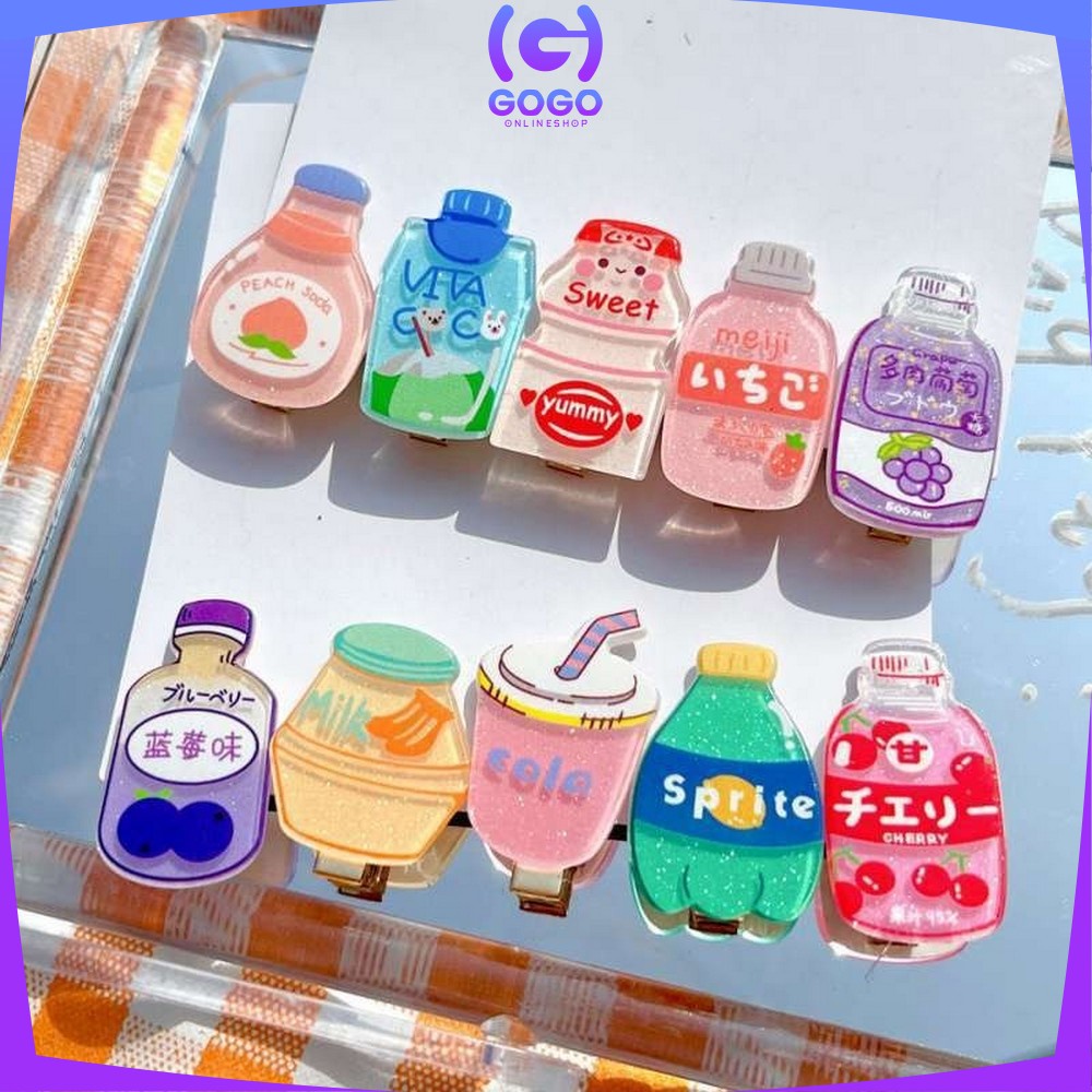 GOGO-C318 Jepit Rambut Korea Anak Karakter Buah / Jepitan Rambut Anak Perempuan / Hairpin Rambut Cewek / Hair Clips Wanita