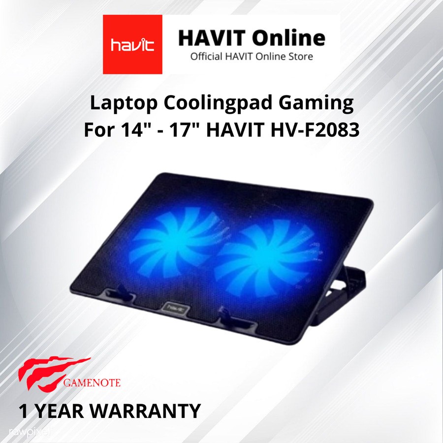 HAVIT HVF2083 / HV-F2083 15.6 Laptop Cooling pad for 12-17 Inch