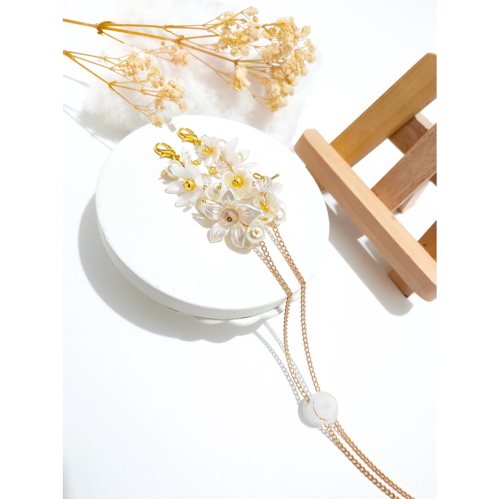 PREMIUM Konektor Masker Hijab / Rantai Konektor / Mask Connector / Tali Strap Masker
