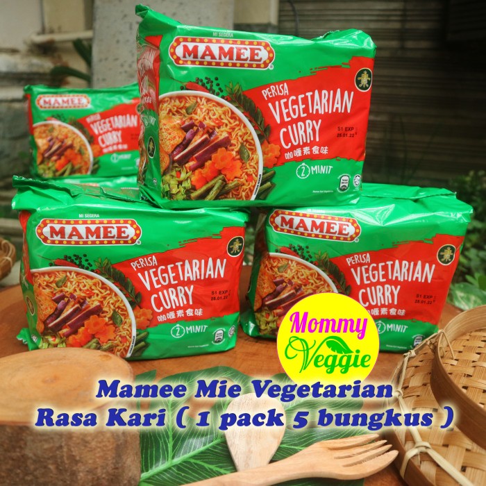 

PROMO mamee vegetarian | mamee mie vegetarian rasa kari | 1 pack 5 bungkus