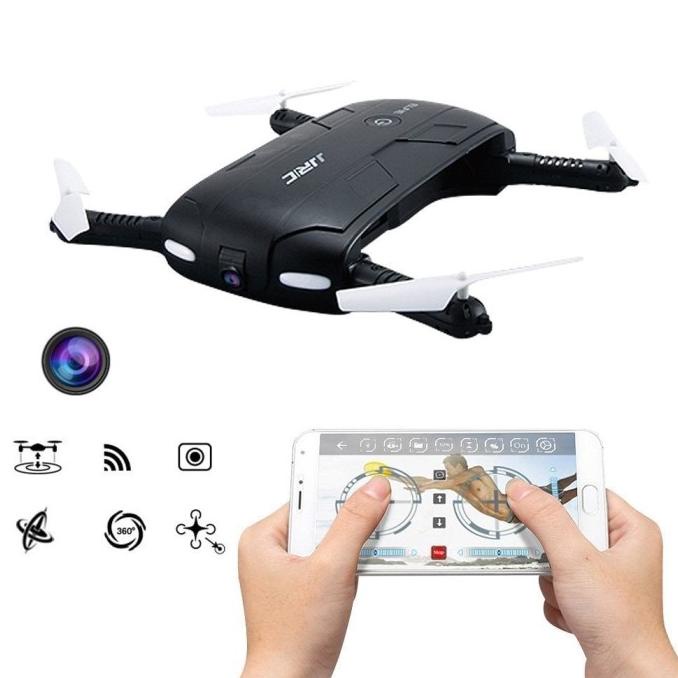 [ Promo ] Drone - Kamera 2Mp Hd 720P - Khusus Selfie Terbaik - Warna Hitam - Drone Kamera Dan Akseso