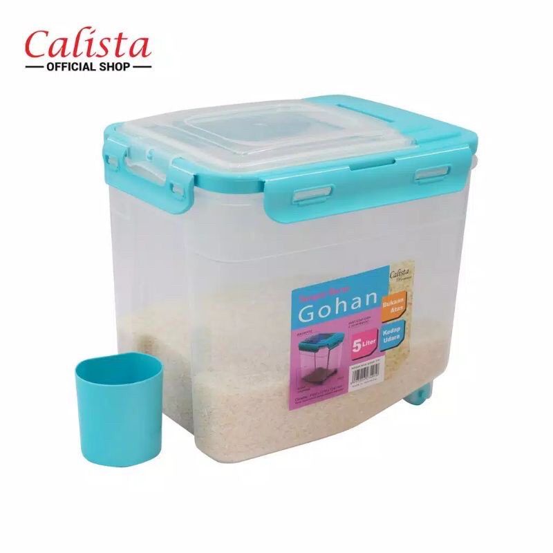 Wadah beras Calista Gohan 5KG