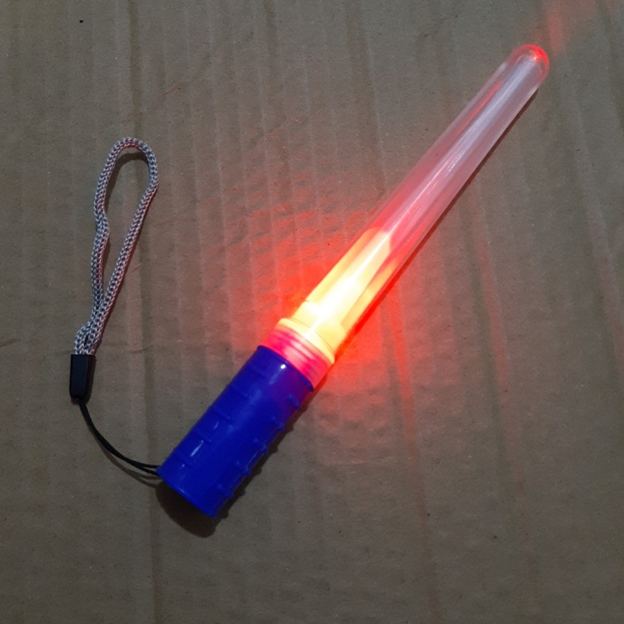 Mainan lampu tongkat led stik nyala kedap kedip