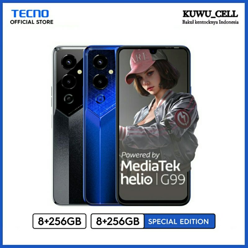 TECNO POVA 4 Pro 8+5GB* + 256GB Special Edition [Helio G99, 6.66" FHD+ AMOLED 90Hz, NFC, 6000mAh 45W