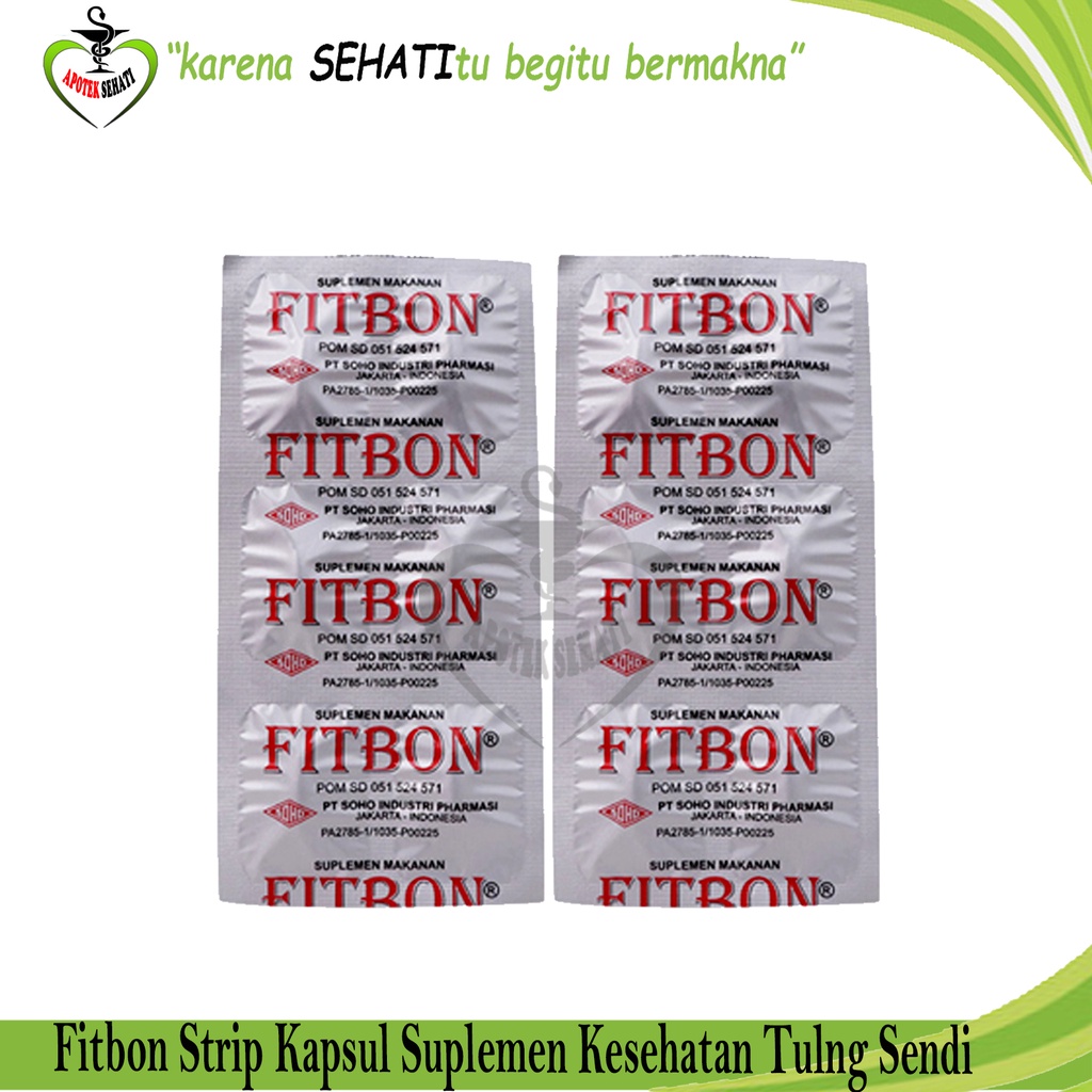 Fitbon Suplemen Kesehatan Memelihara Tulang Persendian