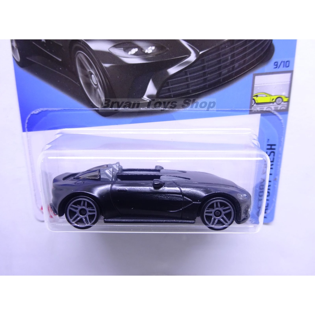 Hot Wheels Aston Martin V12 Speedster Hitam