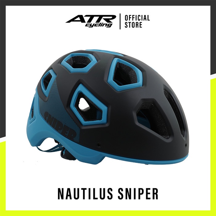 HELM NAUTILUS SNIPER BLACK/BLUE