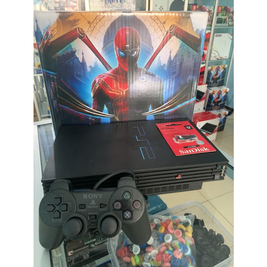 PS2 Playstation 2 Fat Second Flasdisk 32GB Fullgames