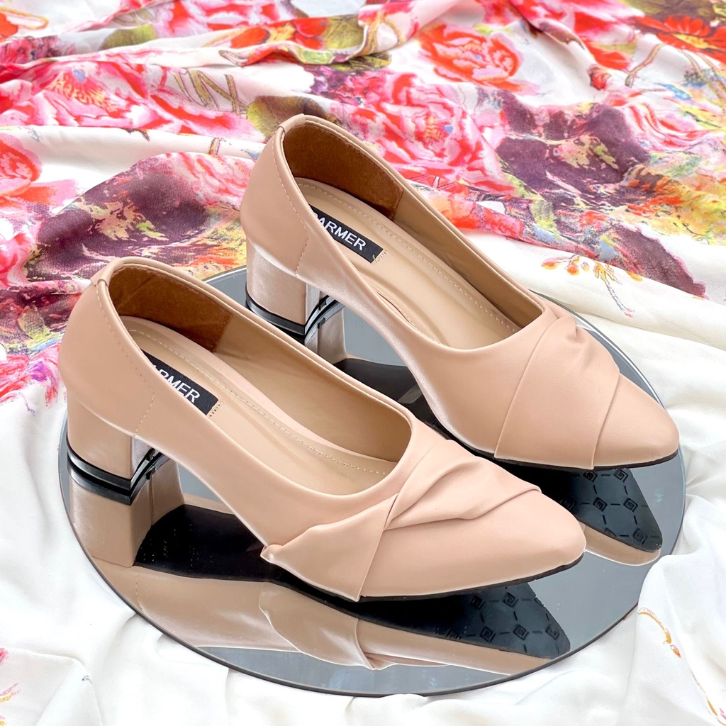 SARMER - PATRICIA HEELS IVORY