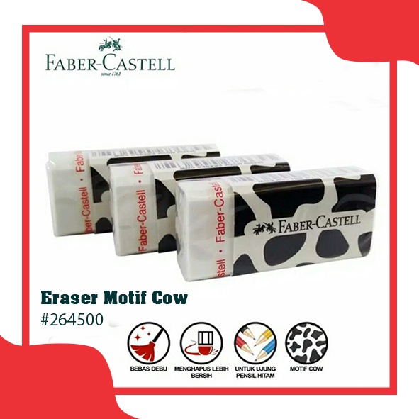 

Penghapus Motif Cow faber-castell