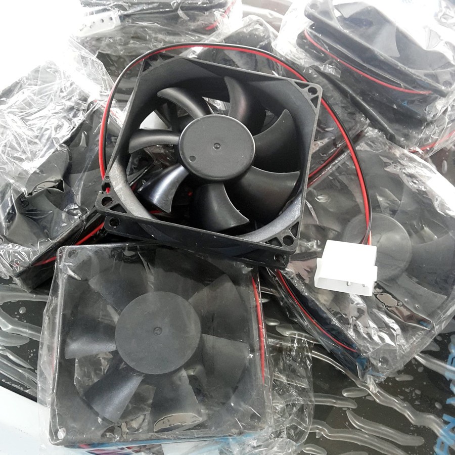 FAN CASE CPU 8cm MTech Black