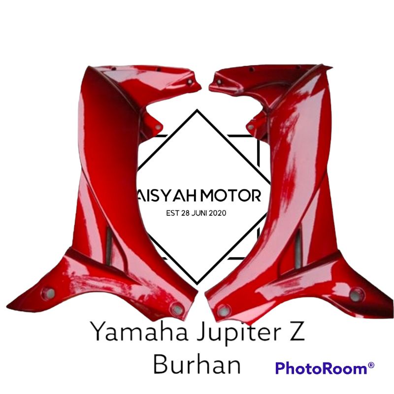 Bodi Halus Yamaha Jupiter Z Burhan Warna Merah Hitam