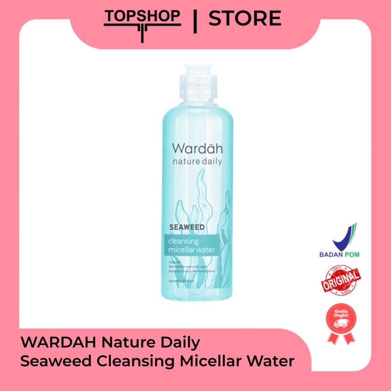 Wardah Nature Daily Cleansing Micellar Water Seaweed