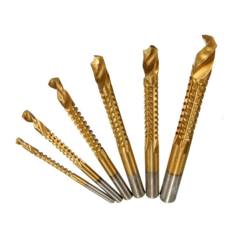 HSS GROVING DRILL BIT 6PCS / mata bor besi GROVING set 6pcs