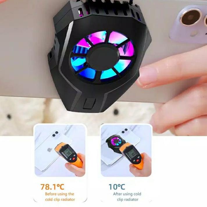 BAYAR DITEMPAT✔️Kipas Game / Pengdingin Gaming Fan Cooler Pugb Mobile Legendy Ayodance Mobile|SQ2