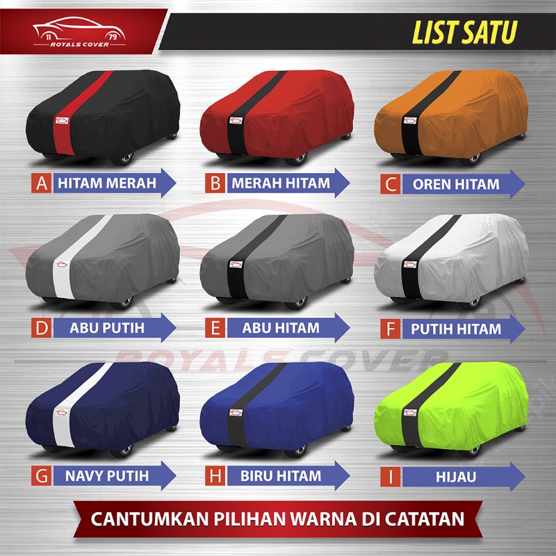 Cover Mobil HRV 2015, 2016, 2017, 2018, 2019, 2020 / Sarung Mobil Honda HRV / Tutup Selimut Outdoor