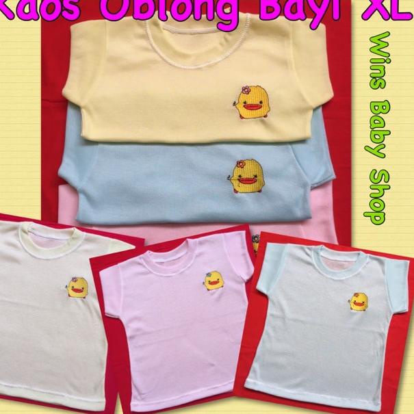 [LRD.18Oc22ᵀ] 6 pcs Kaos Oblong Bayi XL
