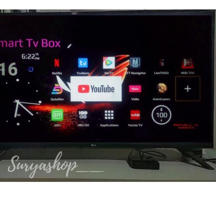 limited Edition✔️STB ANDROID TV BOX V2 RAM 2GB, SUDAH UNLOCK dan ROOT FULL ALL CHANNEL TV|KD6