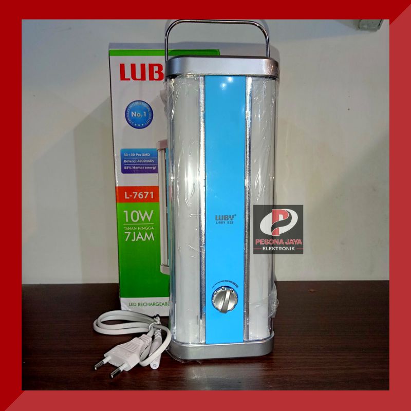 Lampu Senter / Lampu Emergency LUBY L-7671