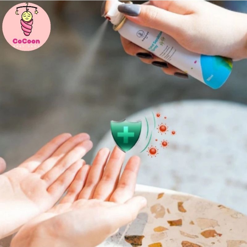 Bigroot Hand Sanitizer Bayi Anak Spray Food Grade Baby Powder 100 ml