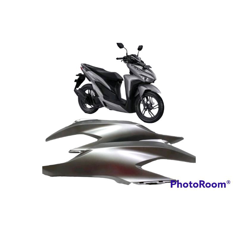 Body belakang kanan kiri, vario 125-150 All new, warna silver.