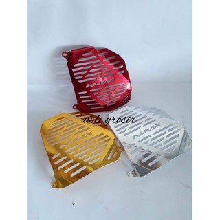 Cover Tutup Radiator Nmax Full Cnc Aluminum Tidak Luntur Warna