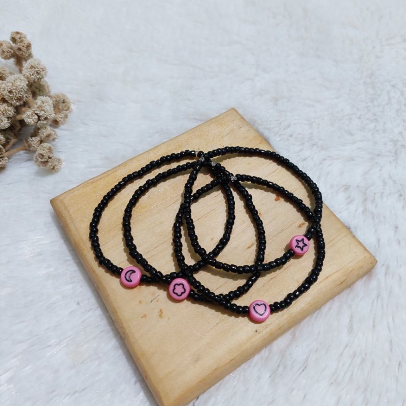 Gelang Manik | Custom Gelang Idol KPOP | Bracelet Bead