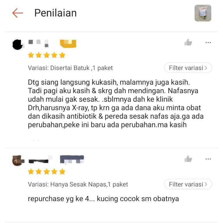 Casmafit antisesak napas asma batuk kucing