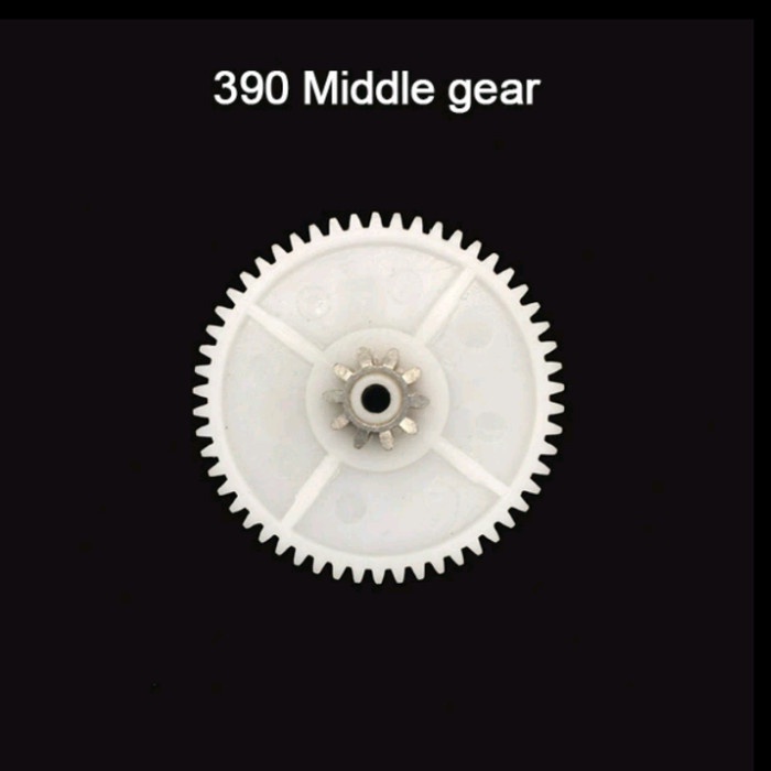390 Type A Midle Gear Pliko/ Gearbox / Mobil Motor Mainan Aki