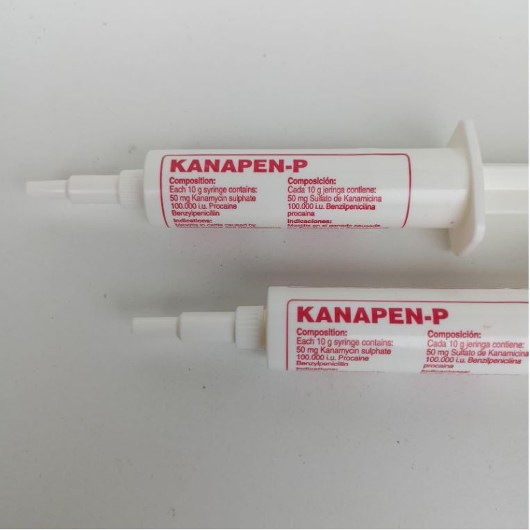 KANAPEN P 10ml 1 Box 24 pcs - Obat Mastitis Kambing Sapi Fase Laktasi Ampuh - Isi lebih banyak dari Biomycin