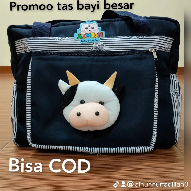 Tas Perlengkapan Bayi Besar/Tas Slempang/Tas Ainun