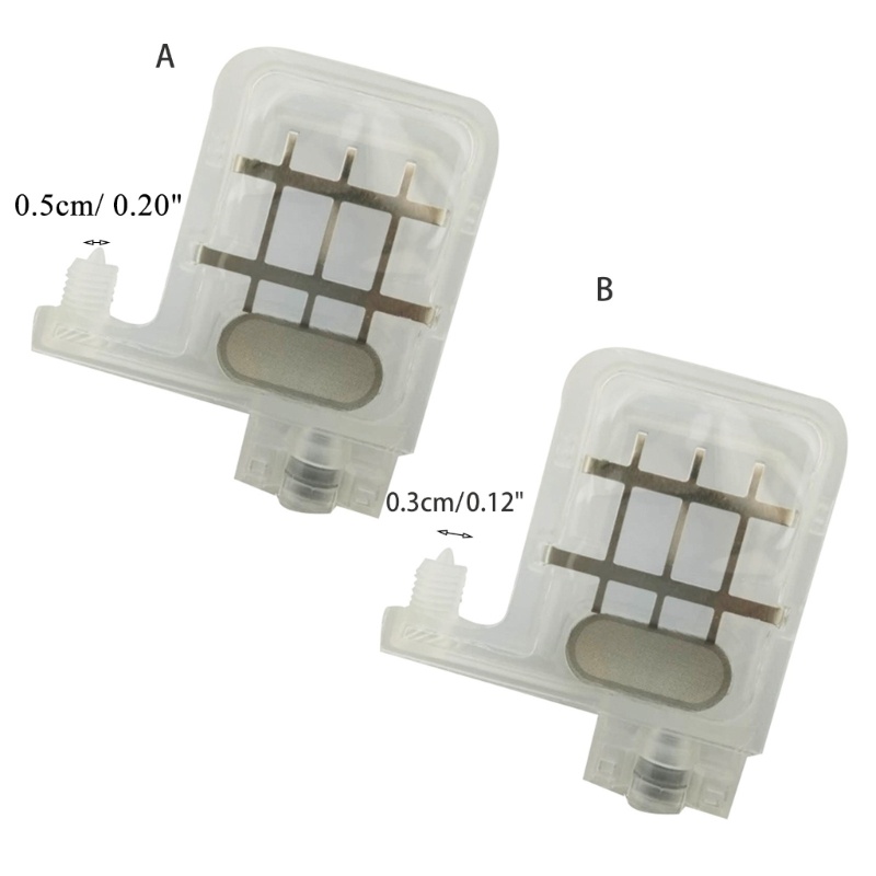 Btsg 5Pcs Transparan DX5 Besar Ink Damper ForEpson DX5 XP600 TX800 Xuli Printer Ink Dumper4720 I3200